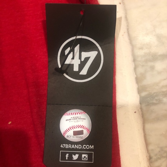 NEW! MLB Washington Nationals Power Up 47 CLUB Hoodie - Size Large - Picture 3 of 6